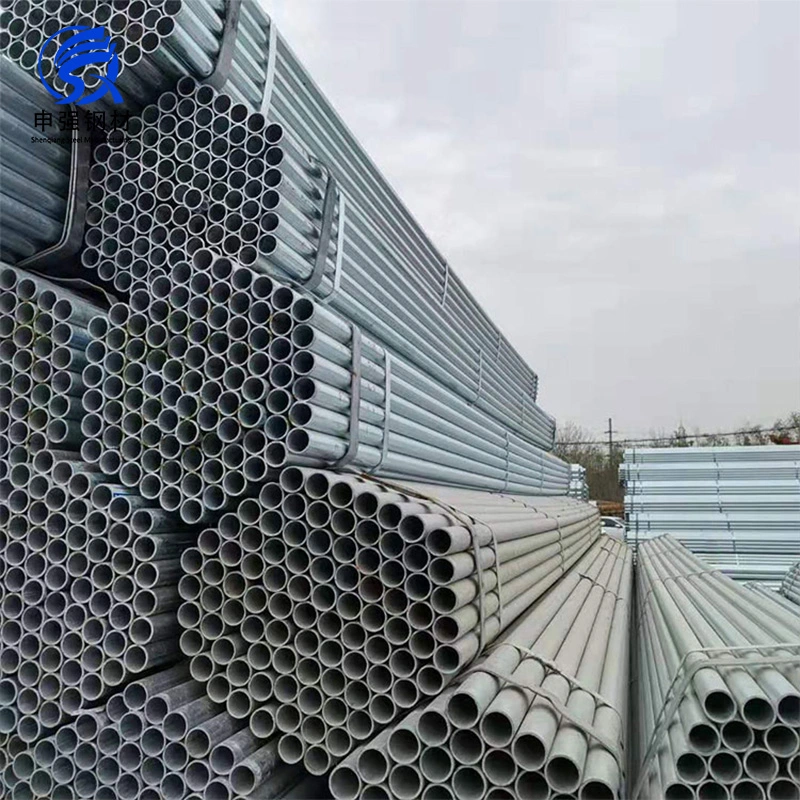 Suppliers Hot DIP Pre Galvanized 50mm 2 3 Inch Steel Square Round Iron Scaffolding Pipes Price Tube