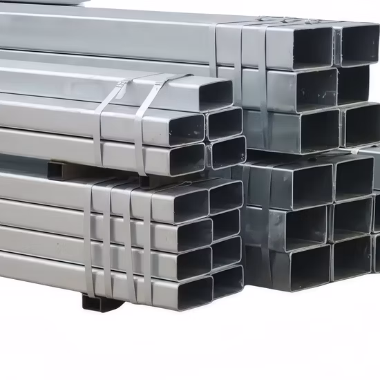 Полая секция Gi En10025 ASTM A500 Q235 Ss400 25*25 30*30 40*40 100*100 с 11-летним производственным циклом